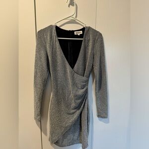 About us long sleeve dress